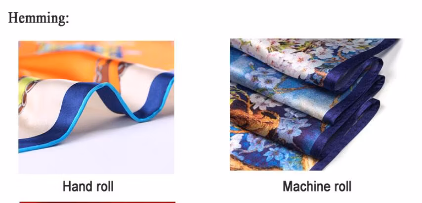 100% Silk Chiffon Digital Print Long Scarf