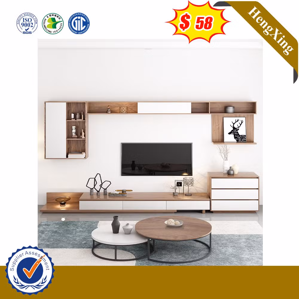 Custom Modern Hotel Office Wood Dining Furniture Round Center Tea Sofa Side Coffee Table