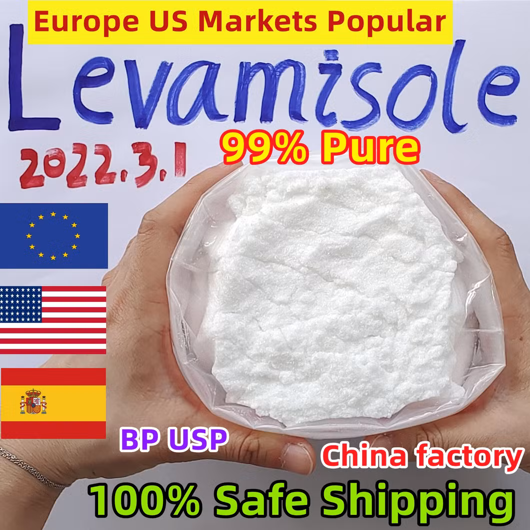 USA Espana Europe 100% Safe Through Customs, 99% Pure Powder Tetramisole HCl Tetramisola Hydrochlorida Em Po Tetramisol Hydrochloride Polvo CAS 5086-74-8
