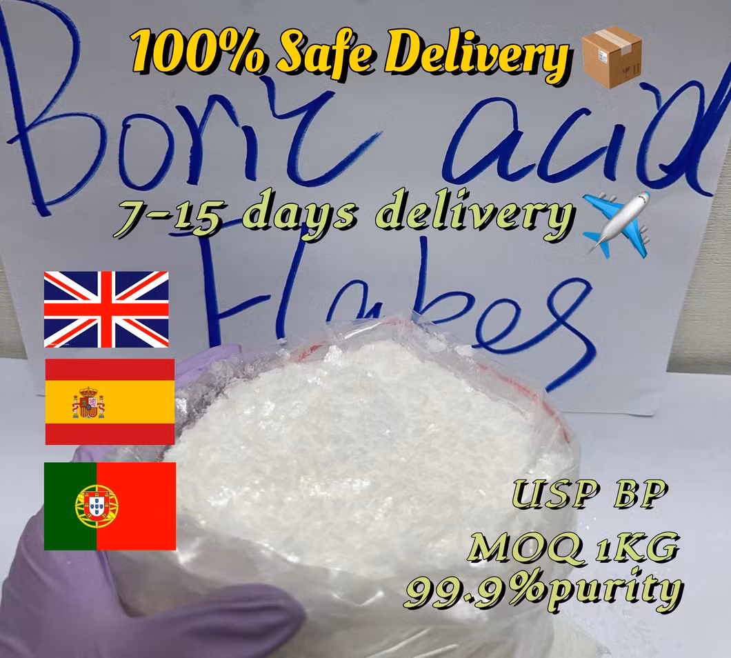 Brazil European Market China Factory 99% Pure Boric Acid Flakes Safe Shipping