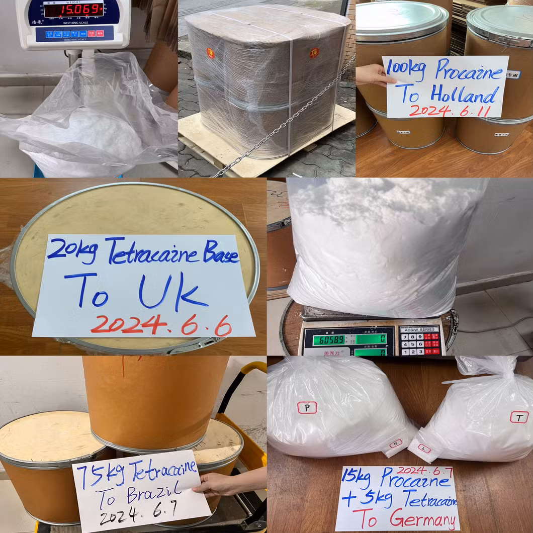 Fast Delivery: 7-16 Days, 99% Purity Bupivacaine Bupivacaina Bupivacain HCl Hydrochloride Powder CAS: 14252-80-3 No Customs Issues