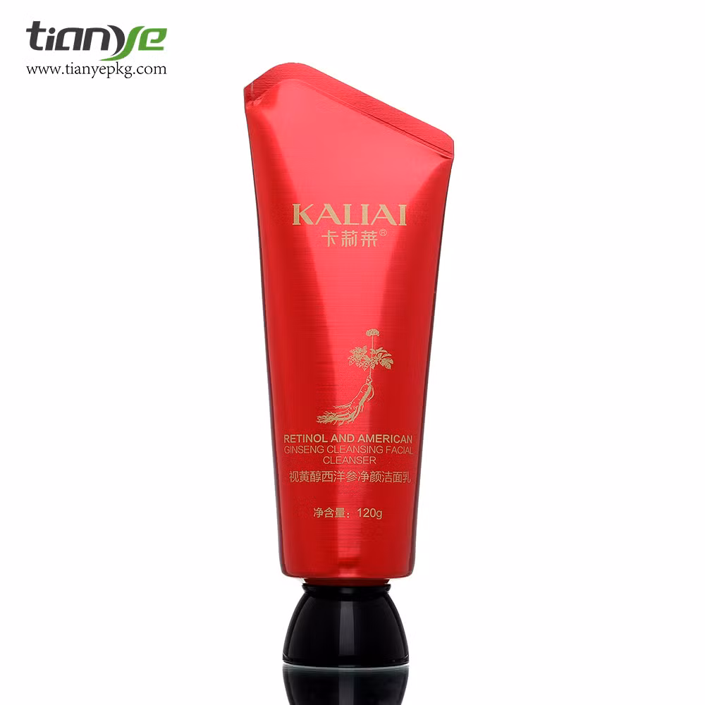 120gr Aluminum Sustainable Packaging Red Colorful Women′ S Cleansing Facial Cream