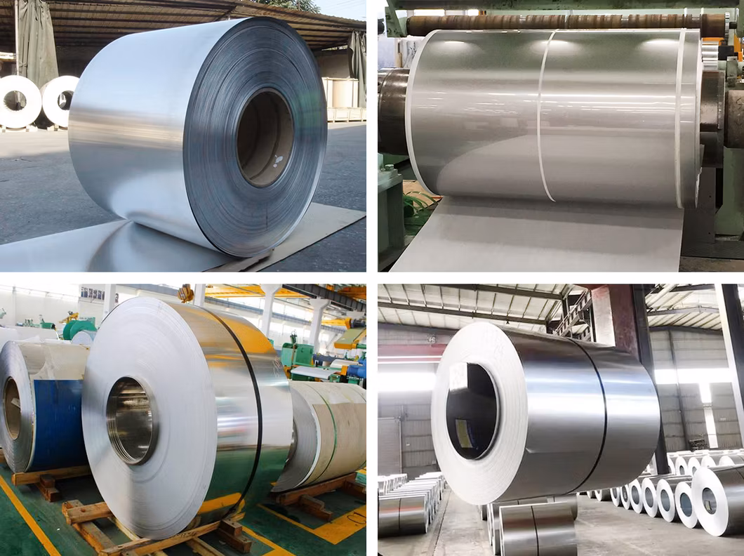 Factory Direct Supply, Excellent Quality, Stainless Steel Coil 2b Ba 8K Mirror Polished Surface 304 Stainless Steel Coil Tape Support Customization
