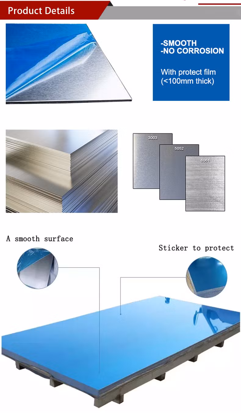 Aluminum Sheet Manufacturers 1050/1060/1100/3003/5083/6061 Cookwares and Lights Aluminum Plate Cookwares and Lights