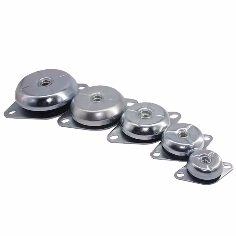 Bell Type Rubber Damper Machine Anti Vibration Mounts Vibration Isolators Rubber Mounts