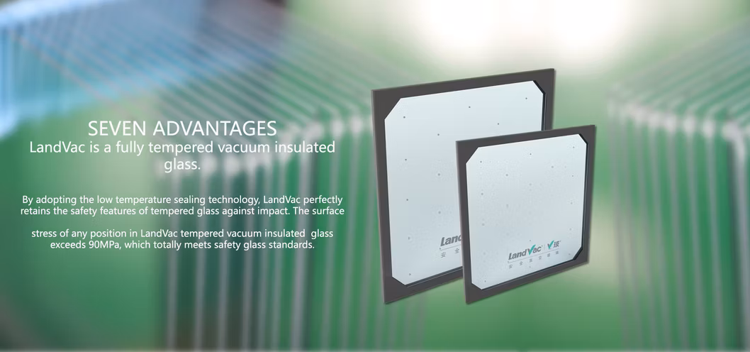 High Qualified Vacuum Thermal Insulation Glass for Passive House