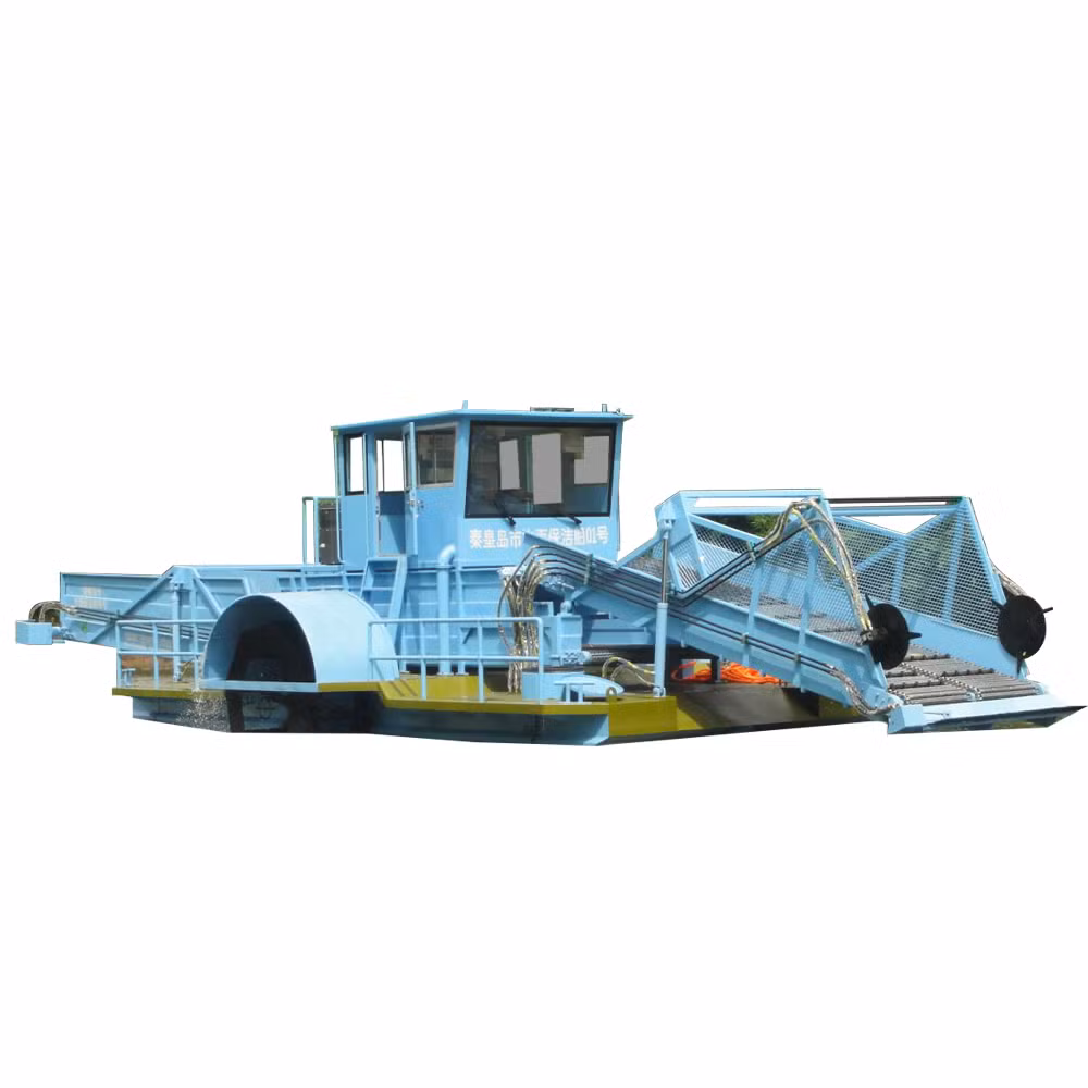 Aquatic Plants Harvester River Cleaning Equipment Garbage Waste Cleaning Lake Reed Harvester