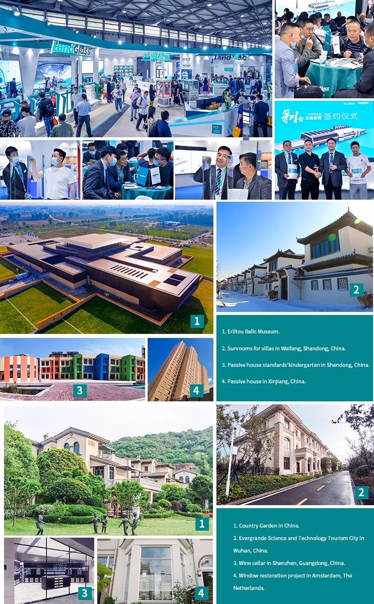 High Qualified Vacuum Thermal Insulation Glass for Passive House