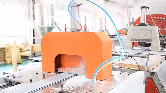 UPVC Profile UPVC Extruded Plastic Profile Plastic Extrusion Profile Rectangular