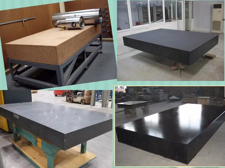New China Natural Polished Granite Base Platform for Measuring Tooling