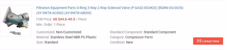 Compressor Spare Parts 9270025p Replace Rubber Vibration Isolation Intake Hose Seal Valve Cover (59022630) (59000020) (59020931) (59000371)