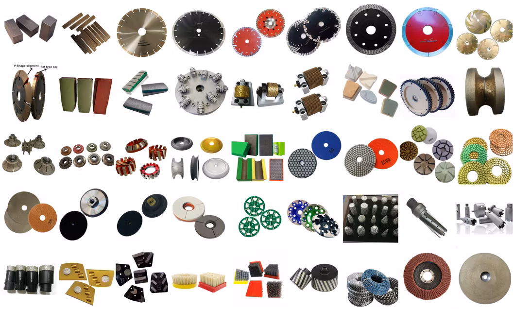 Metal Bond Polishing Pad Diamond Grinding Block for Granite, Marble, Concrete, Terrazzo