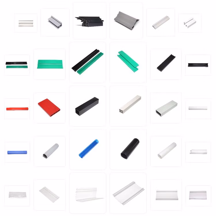 Premium OEM Factory Custom Extruded Frame PVC Profile Wear-Resistant Countertops Edge Profiles T Slot Profil