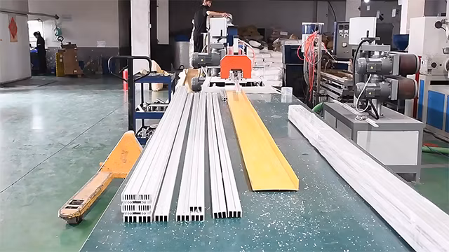 Premium OEM Factory Custom Extruded Frame PVC Profile Wear-Resistant Countertops Edge Profiles T Slot Profil