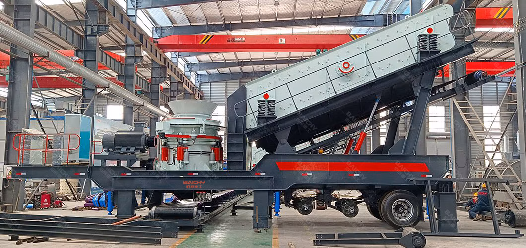 Complete Portable Crushing Plant Price, Quarry Mobile Granite Limestone Gravel Crusher Machine, Aggregate Rock Stone Mobile Crusher