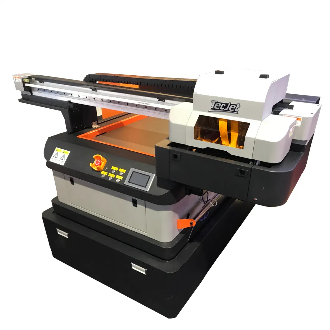 Tecjet Bottle Cap Printing Machine 6090g UV Flatbed Printer