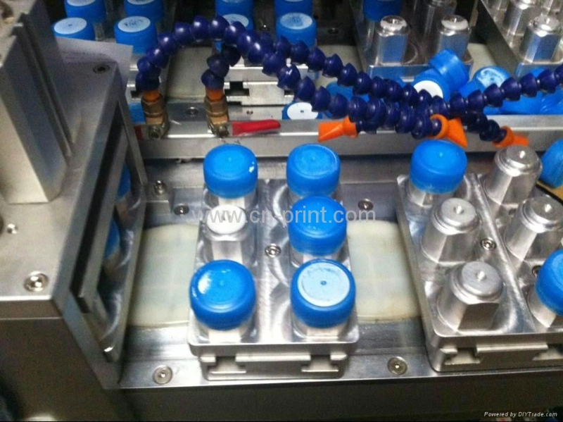 Automatic Plastic Bottle Lid Pad Printing Machine for Bottle Cap