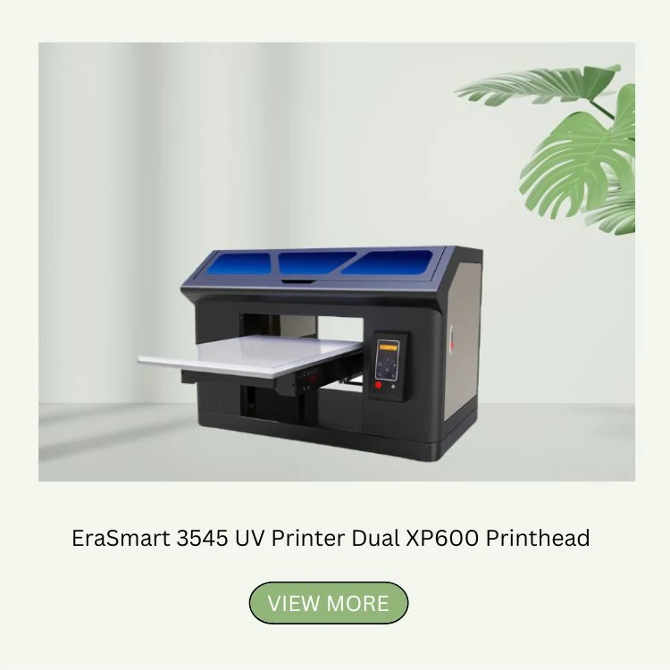 Erasmart Hot Selling Two XP600 Printheads A1 60cm Dtf Printer Wholesale T-Shirt Printing Machine for T-Shirt Hat Caps Shoes