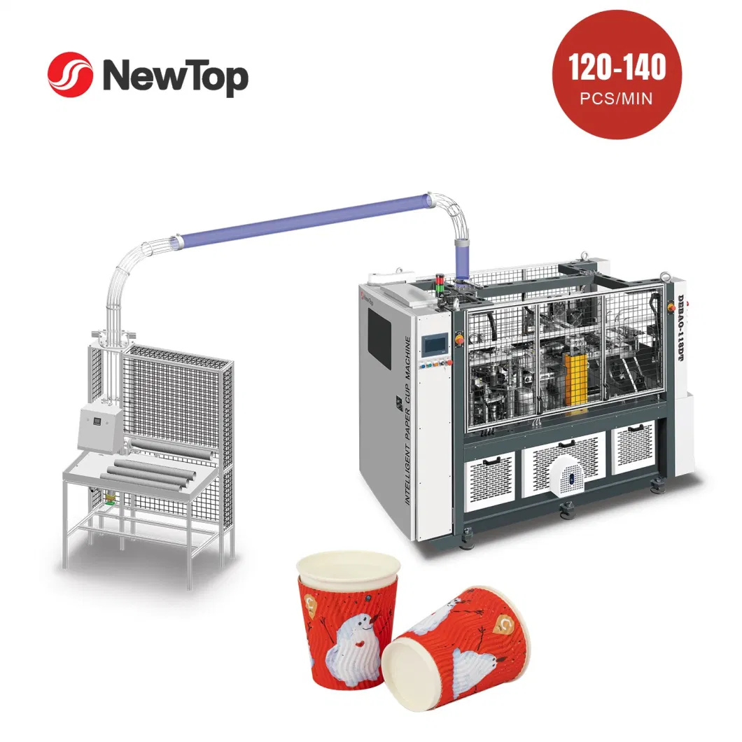 Beverage Without Logo Printing Newtop / New Debao Ice Cream Paper Cup Machine