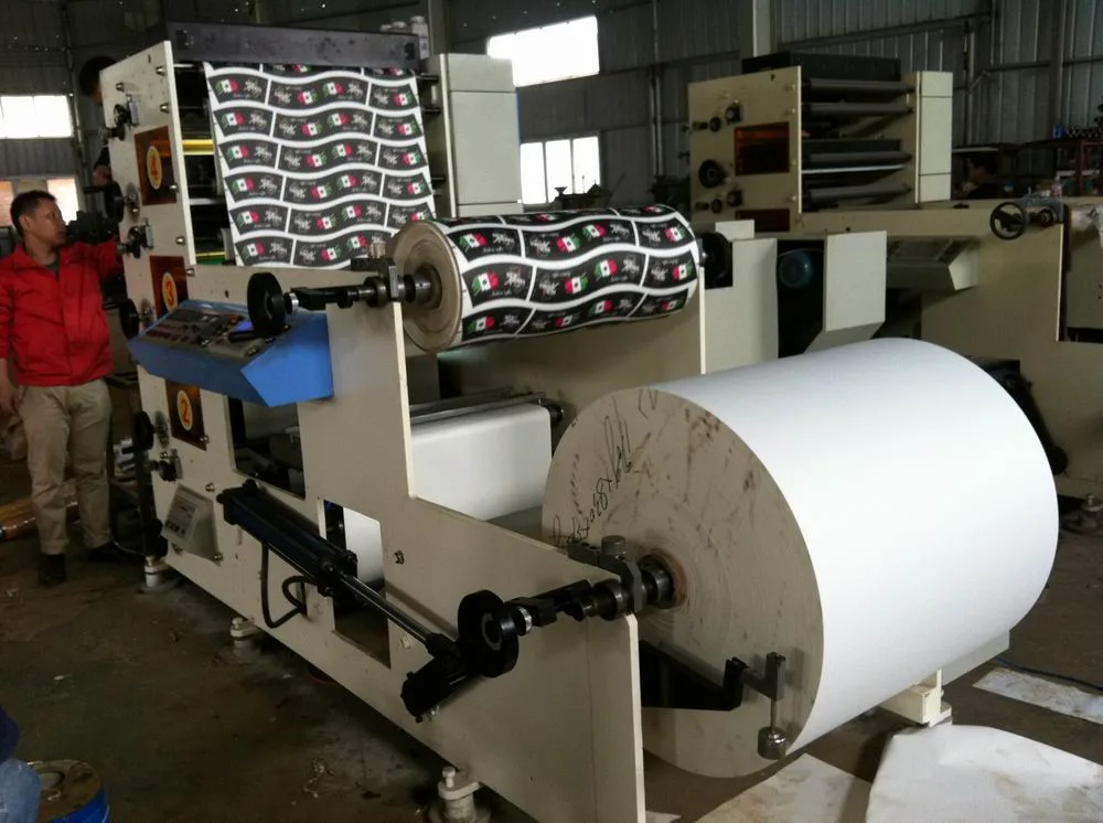 High Speed 2+3 Colors Flexo Printing Machine for Paper Cup Blank