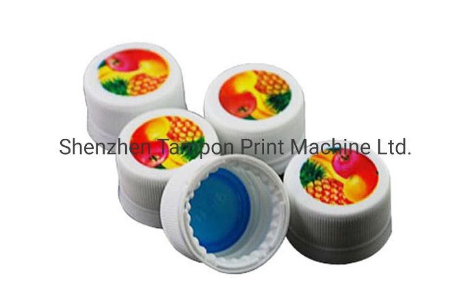 Automatic 4 Colors Bottle Caps Pad Printing Machinery