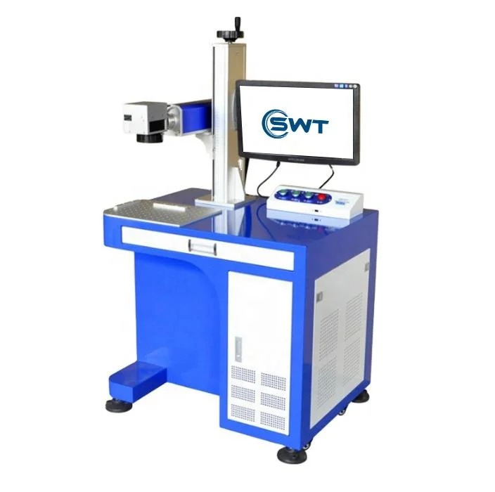 Production Line Flying 30W CO2 Laser Marking Machine Expiry Date Batch Code Laser Printer for Plastic Bags Cable Wire Pet Bottle