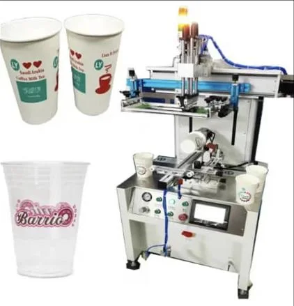 300c Round Surface Screen Printing Machine Cup Printing Machine