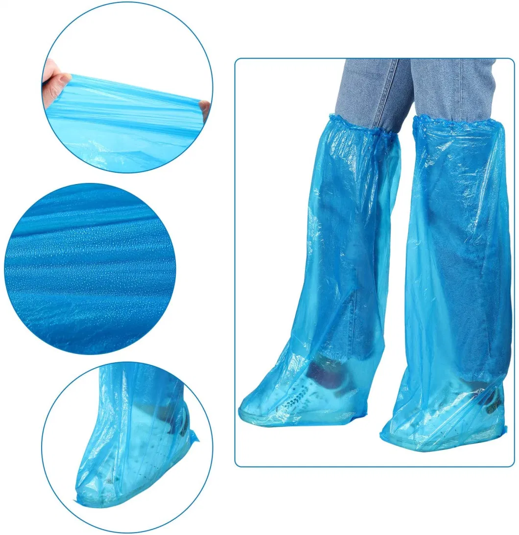 Disposable PE CPE Foot Cover Anti Slip Nonskid Shoe Cover Printing/Industry/Cleanroom/Lab/Waterproof/Boot Cover Making Machine