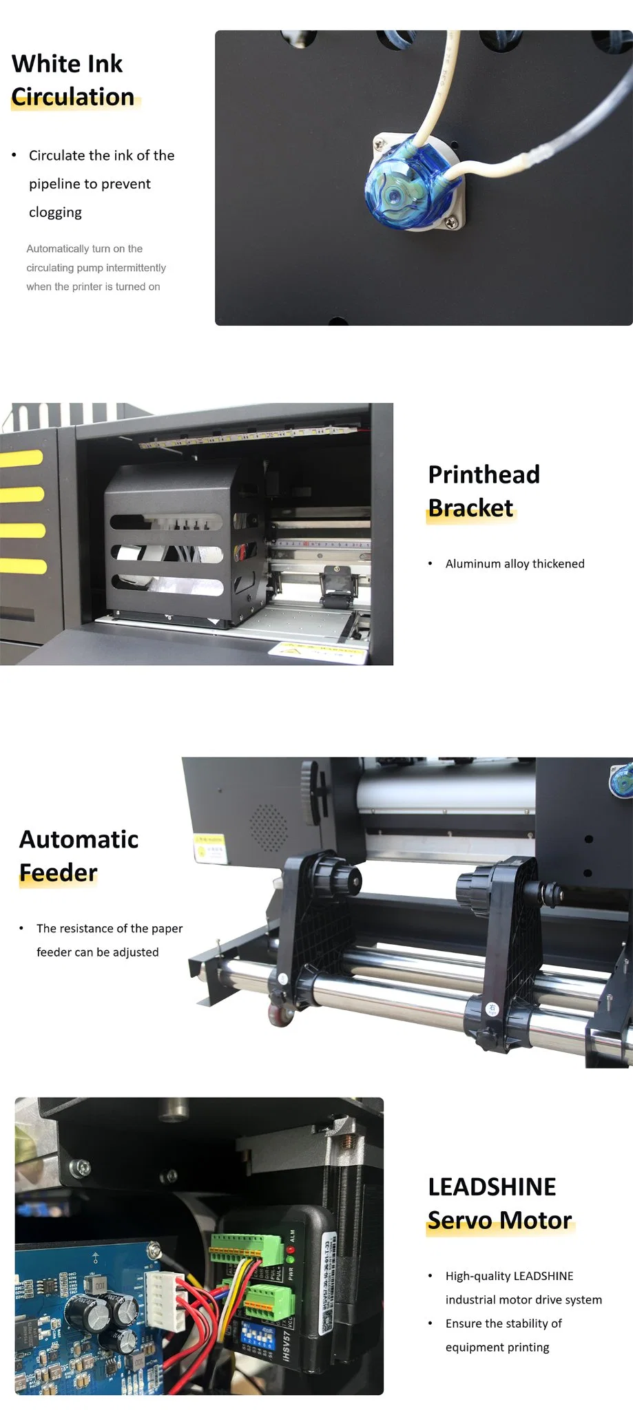 Udefine DIY A3 Dtf Printing Machine for Small Business T-Shirt Printing Machine A3 Pet Film Transfer Dtf Printer for Cap T Shirt Custom Printing Businesses