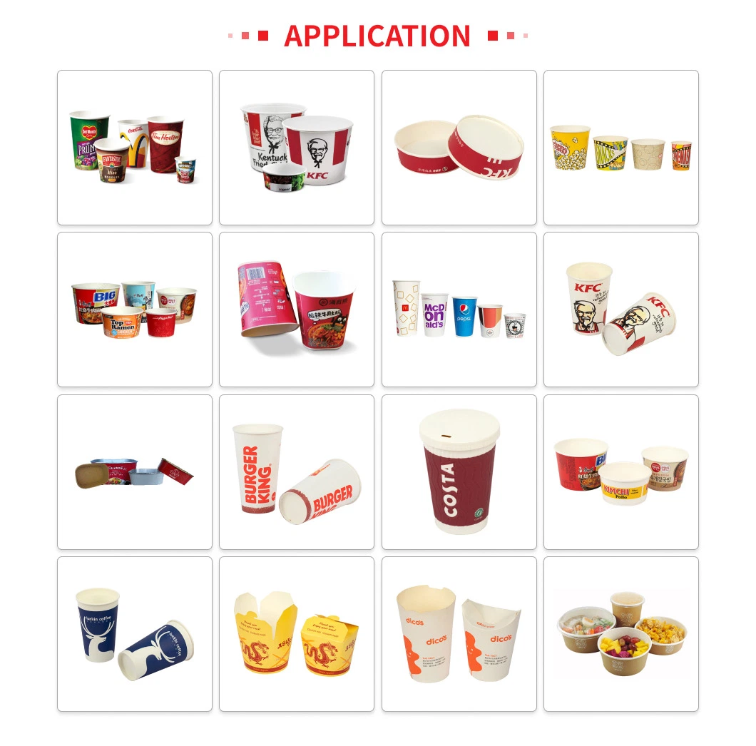 with Logo Printing High Speed Paper Making Coffee Cup Machine