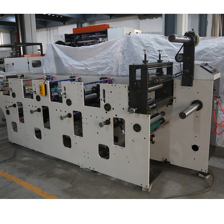 4 5 6 Color High Quality Coffee Paper Cup Fan Paper Cup Flexo Printing Machine and Die Cutting Machine