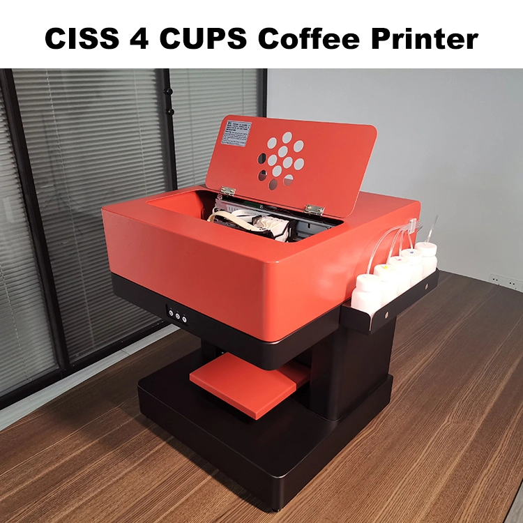 Commercial 3D Coffee Photo Printer Machine Small Body Coffee Food Printer for Sale