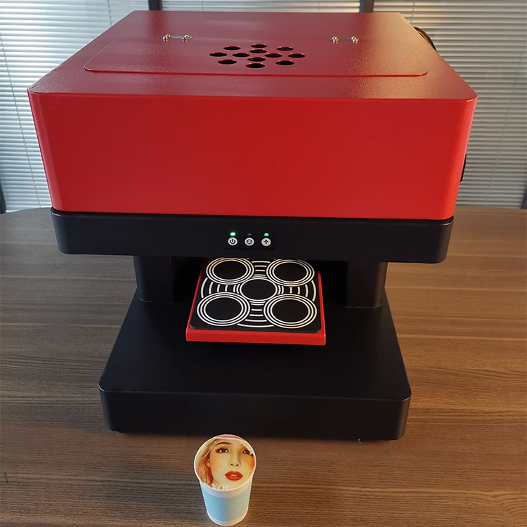 Commercial 3D Coffee Photo Printer Machine Small Body Coffee Food Printer for Sale