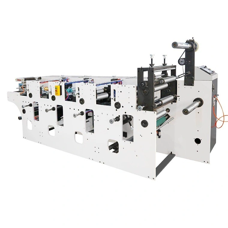 4 5 6 Color High Quality Coffee Paper Cup Fan Paper Cup Flexo Printing Machine and Die Cutting Machine