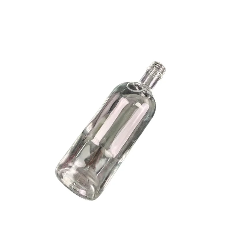 700ml High Clear Liquor Bottle for Whisky Vodka Rum