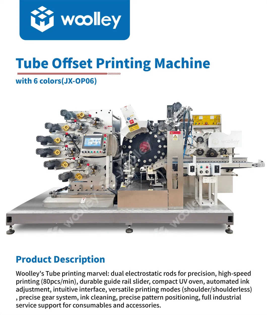 6 Color Dry Offset Cup Printing Machine Offset Printer