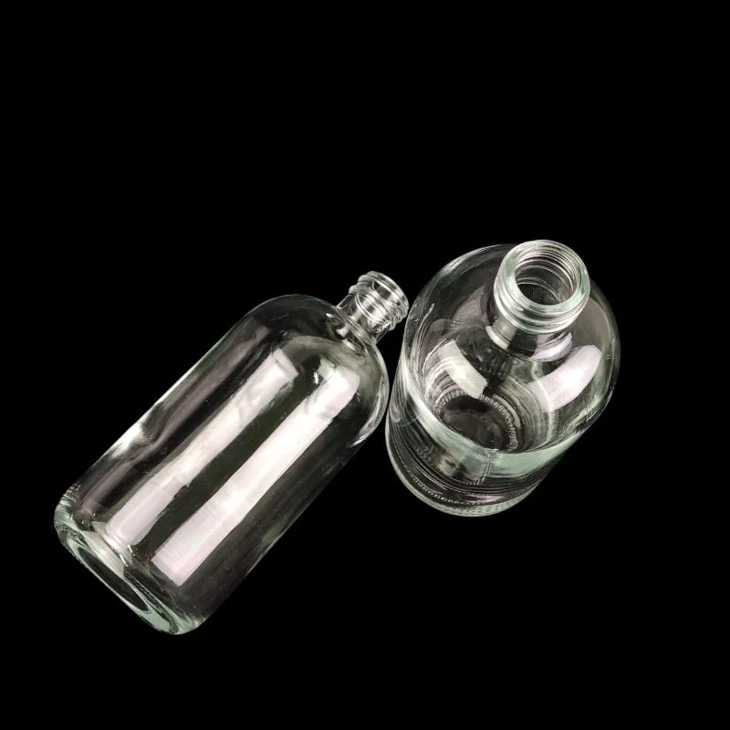 700ml High Clear Liquor Bottle for Whisky Vodka Rum