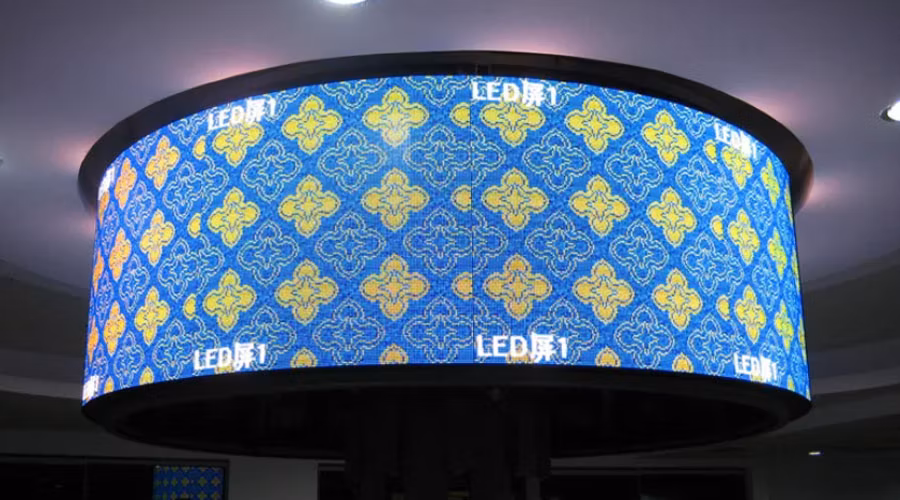 Flexible LED Curtain Indoor / Outdoor Full Color Display Screen