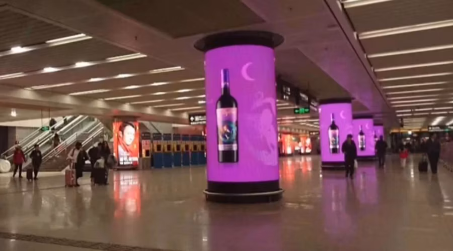 Flexible LED Curtain Indoor / Outdoor Full Color Display Screen