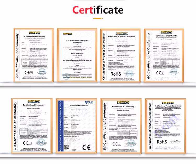 4CH DMX512 3 Head Fire Flame Machine