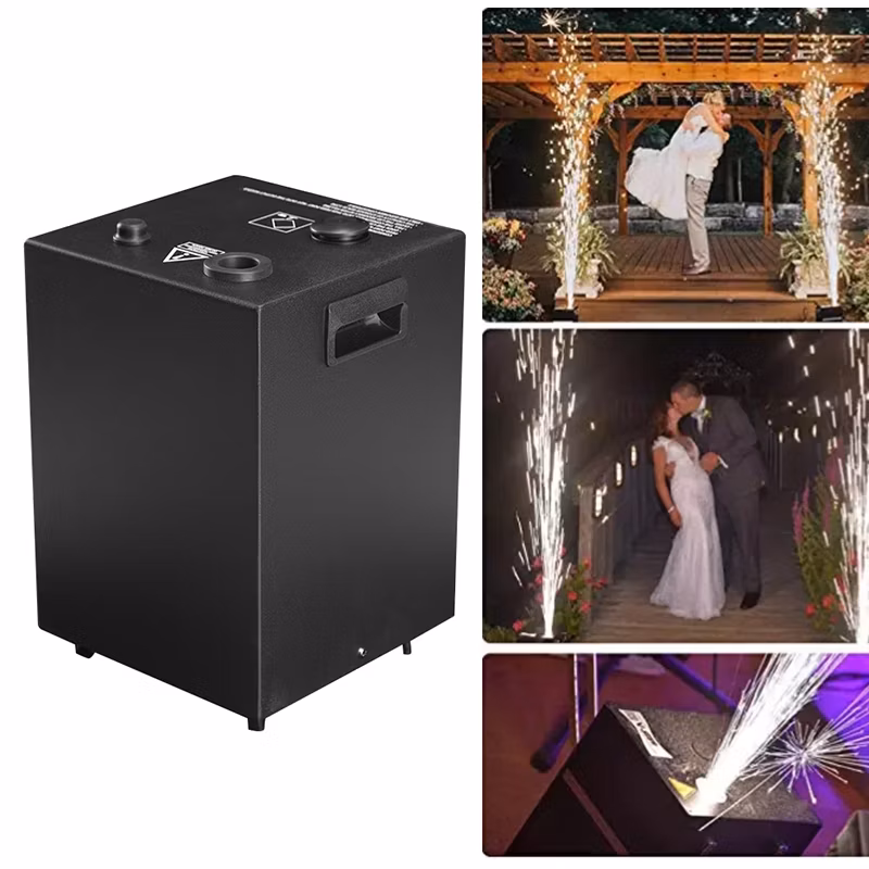 EU Stock 400W Wireless Remote Cold Spark Machine Spark Fireworks