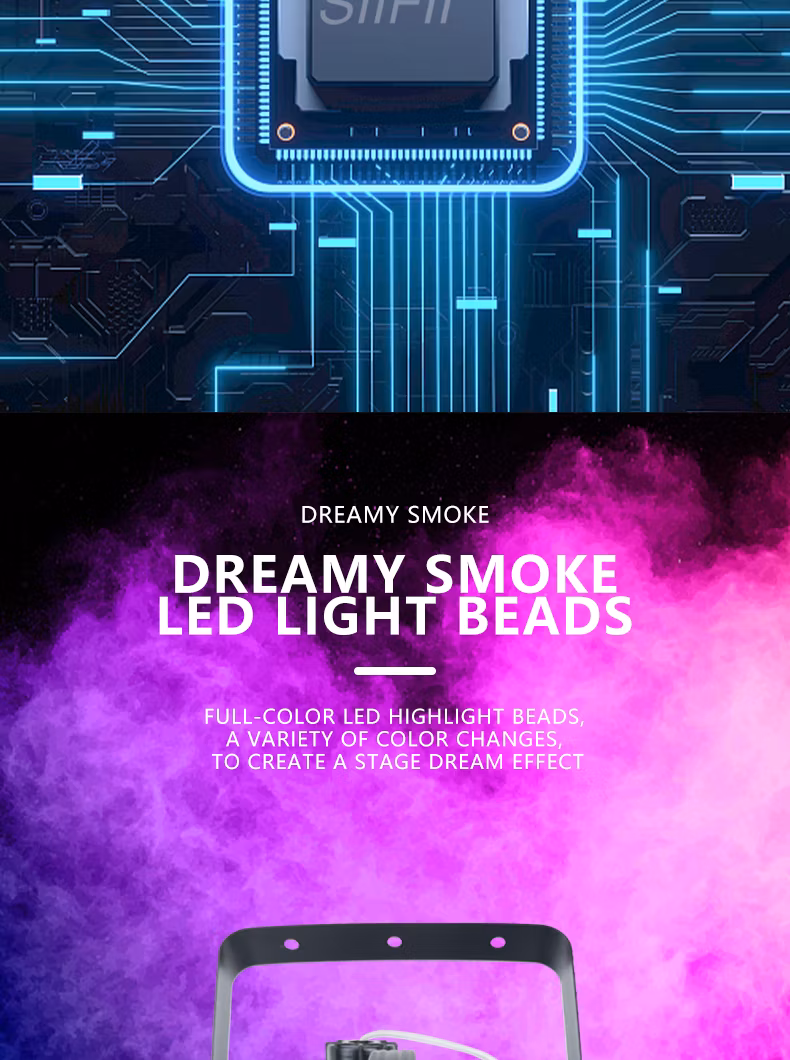 Hot Wedding Stage Fog Machine 1500W DJ Disco Fogger Machine Remote Control Smoke Fog Machine for Night Club Wholesale Price