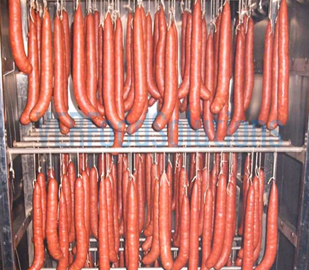 Meat Smoker Fish/Sausage/Beef Fork Smoking Oven Chicken Smokehouse Catfish Smoking Machine with Factory Price