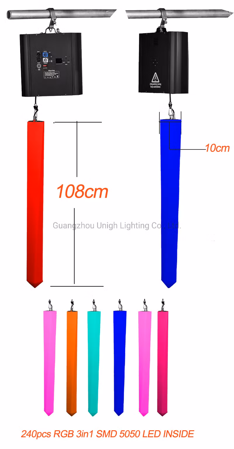 LED Kinetic Light with DMX 512 RGB Color Best Price Stage Light for Theater and Bar and Disco Light with DJ Lighting
