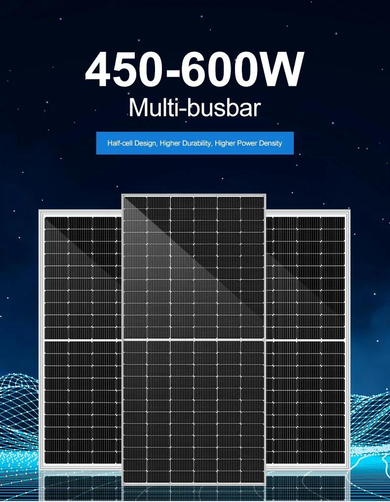 Solar Panel 550 Watt Mono Solar Panels 540W 550W Photovoltaic Panel