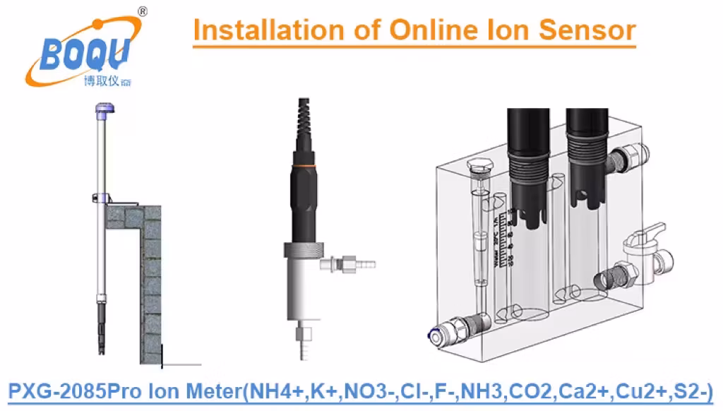 Pxg-2085PRO for Fertilizer Nitrate Using The Ammonia Electrode Potassium and Fluoride Meter Analyzer Sensor Probe