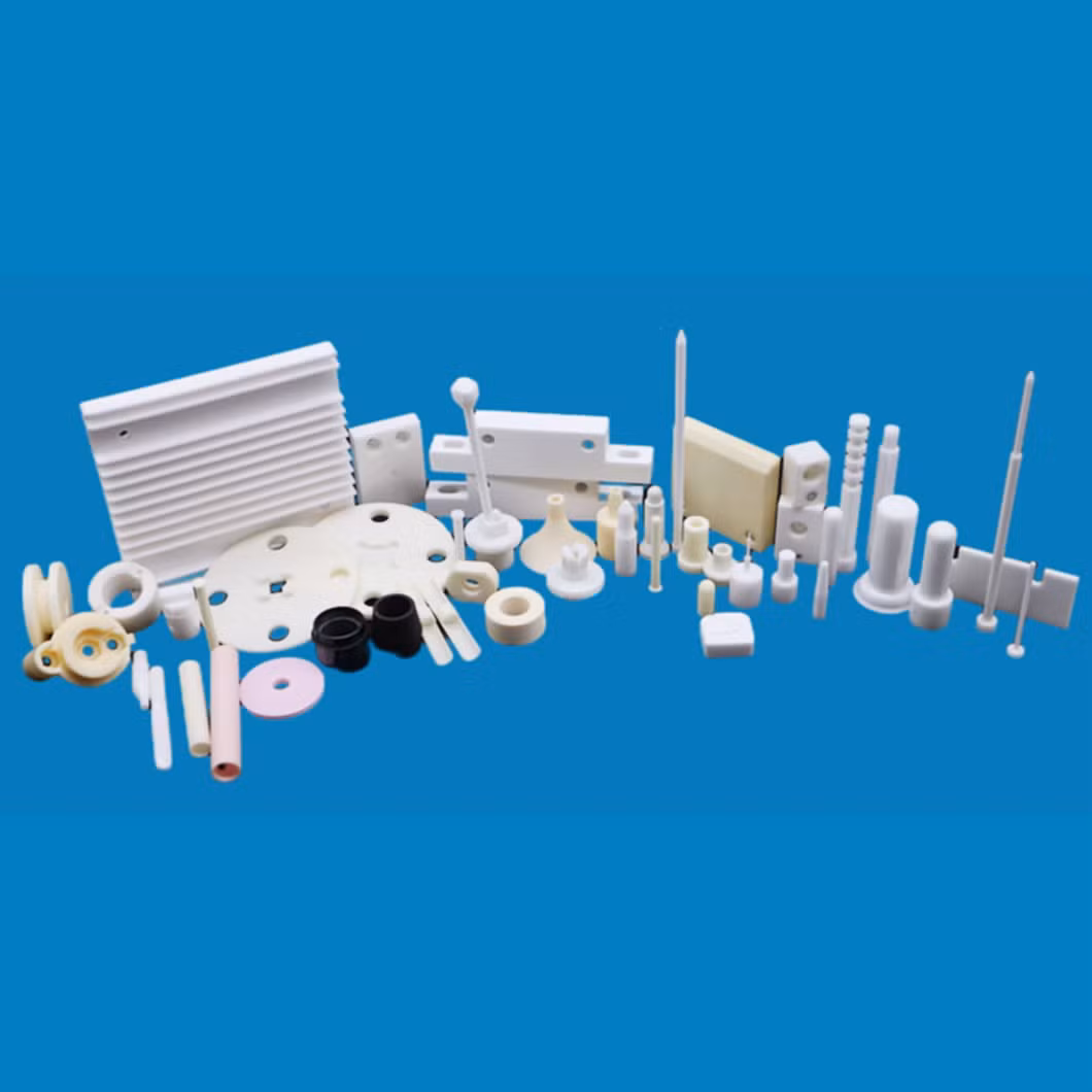 High-End White Polished Zirconia Ceramic Small Needle Tip Industrial Photovoltaic Flower Basket Rod