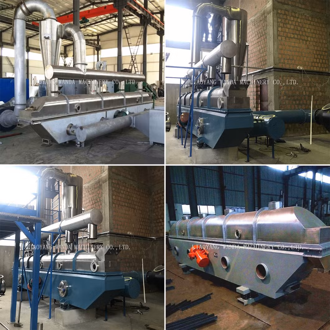 Top Quality Hot Selling Fluidized Bed Dryer for Nutmeg / Soybean Powder / Potassium Nitrate