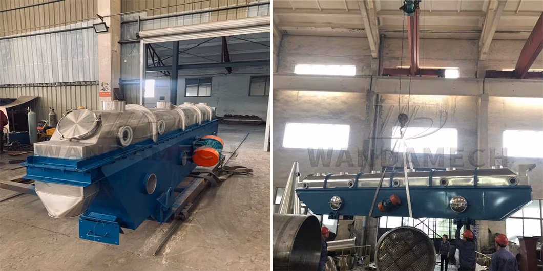 Top Quality Hot Selling Fluidized Bed Dryer for Nutmeg / Soybean Powder / Potassium Nitrate