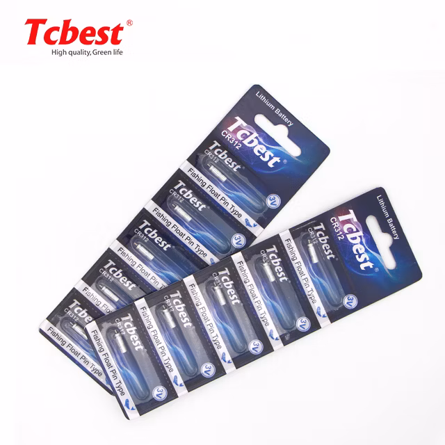 Factory Directly Supply Fishing Float Battery Cr312 Cr425 Cr322 3V Lithium Pin Type Cell for Archery Nocks